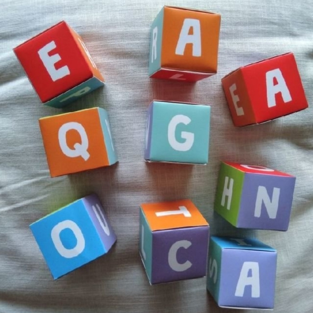 New In Box Letter Blocks Photo Prop - Picture 2 of 3